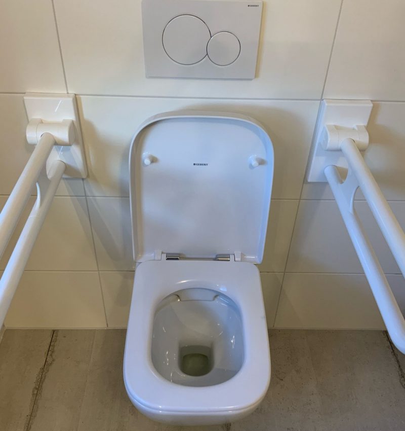 Barrierefreie Badsanierung mit Fußbodenheizung in Oranienburg 7