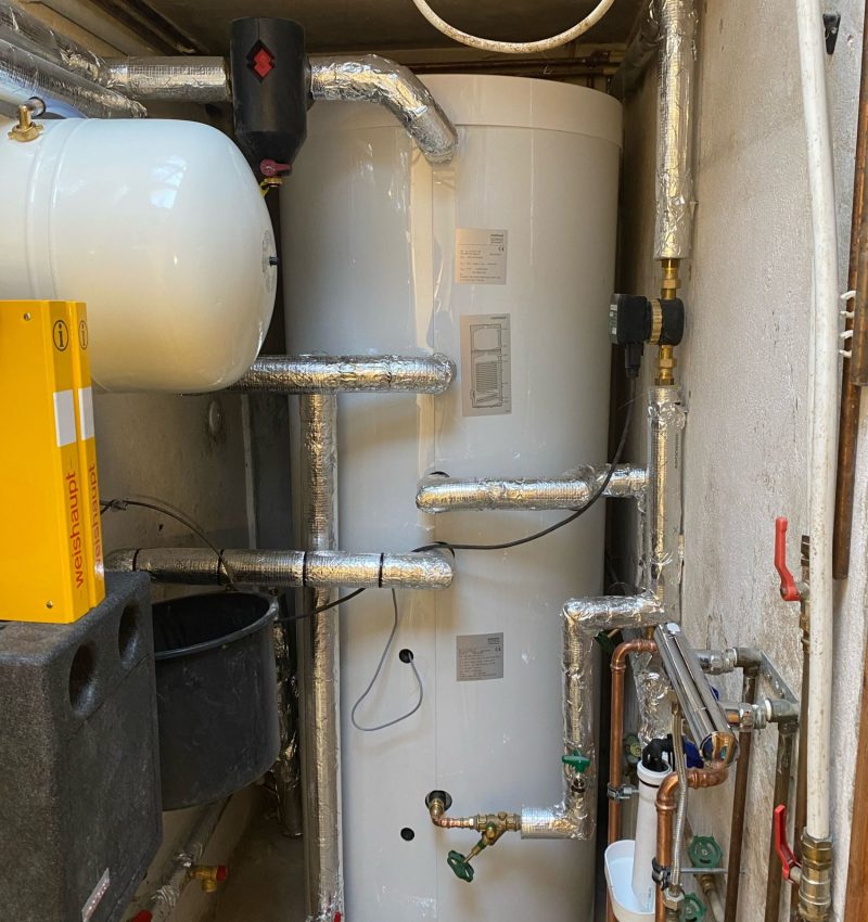 Luft-Wasser-Wärmepumpe von Weishaupt gegen eine Gasheizung in Leegebruch 4