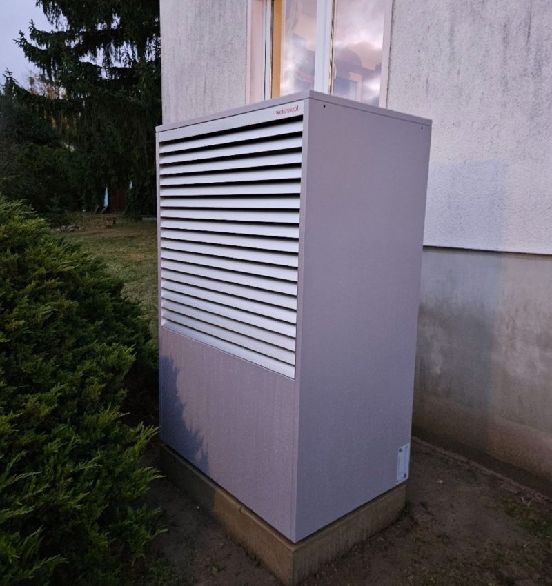 Luft-Wasser-Wärmepumpe von Weishaupt im Raum Niederfinow 1