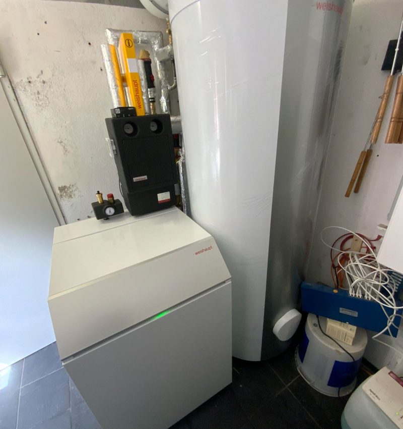 Weishaupt Solewärmepumpe statt defekte Buderus Solewärmepumpe in Wandlitz 3